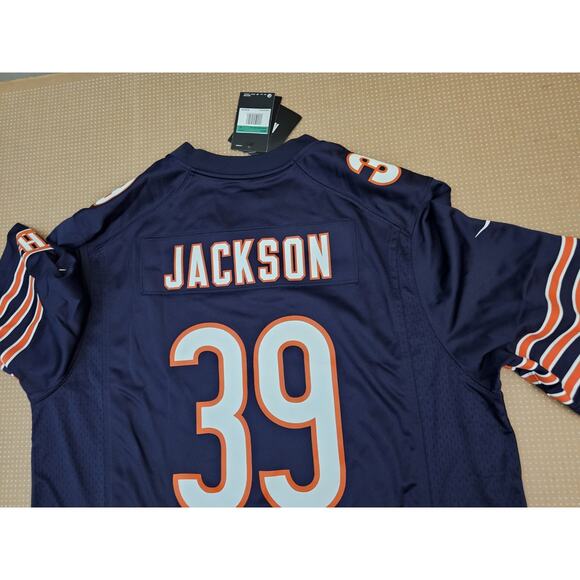Nike On Field Chicago Bears #39 Eddie Jackson Football Jersey Mens Size XL - Picture 13 of 15